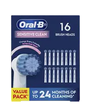 Sensitive Clean Brush Head Refills 16 Pack