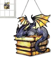 Dragon Window Ornament, Sun Catcher for , Acrylic Ornament Dragon Light Catcher, Aesthetic Sun Catcher for Crafts Ornaments for , Bedrooms, Balconies, Doors and Walls