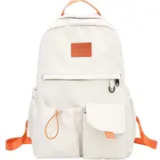 Unisex Women's Lightweight Nylon Daypack Minimalist Casual Small School Backpack for Teen Girls