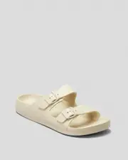 [Lucid] Lucid Men's Cortina Sandals in Bone Cream Size 11 11 Bone Cream