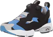 [Reebok] Men's Instapump Fury OG, Echo Blue/Black/Steel/Matte Silver/White/red