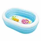 Intex Paddling Pool Kids Summer Garden Outdoor Fun 3 Ring Inflatable Family Pool
