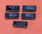 K561PU4A Analogue CD4050A IC/Microchip USSR 30 pcs