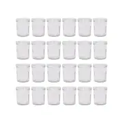 Argon Tableware Glass Jam Jars - 310ml - Pack of 24