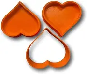 3.5”x4”x1” 3D Heart Shape Bath Bomb DIY Hand Press 3D Printed Mold