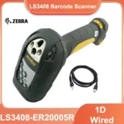 Motorola Symbol LS3408-ER20005R Extended Range 1D Laser USB Barcode Scanner New