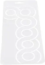 LIGHTAOTAO Patchwork Quilting Template Sturdy Sewing Stencil for DIY Embroidery Quilting Projects Simplifies Sewing Improves Efficiency for Craft Lovers