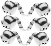 Generic 6pcs Plush Mouse Mice for Cats Interactive Kitten Plush