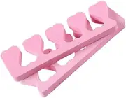 NOLITOY Nail Art Accessories 20 Pairs Toe Separators Soft Sponge Nail Toe Separators for Manicure and Random Color