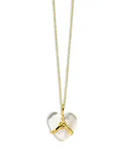 Ippolita 18K Gold Rock Candy Wrapped Heart Pendant Necklace, 30
