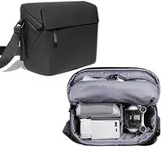 XBERSTAR Original Portable Case Storage Shoulder Bag for DJI Mini 3/Mini 3 Pro Accessorie, Black, Compact