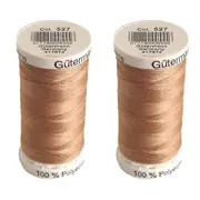 Gutermann Sew-All Thread 273 Yds: Cafe Beige (2 PACK)