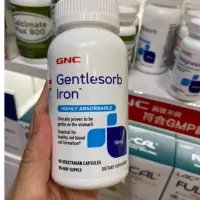 在飛比找蝦皮購物優惠-【Star代購】GNC 舒補鐵膠囊食品 Gentlesorb