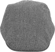 [PAMINGONO] Elegant Beanie Cap Men's Women's French Beret Hat Versatile for Casual Travel and Everyday Life Dark Grey