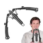 Arm Trainer for Men - Forearm & Triceps Strengthener - Adjustable 22-440 Lbs Hydraulic Resistance, Home Chest Expander for Upper Body Training
