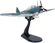 1:72 WWII US Navy TBD Devastator Bomber Fighter Model Simulation Aircraft Model Aviation Toy Aircraft Kits for Collection and Gift Model