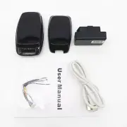 Car Digital Display Smart Key LCD Touch Screen Remote Keyless Entry Waterproof