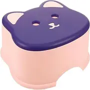 ERINGOGO Plastic Step Stool Sitting Stool Deep Durable Design for Safe Use for Home Bathroom Kitchen Potty Training