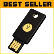 YubiKey 5 NFC Security Key - USB-A & NFC, FIDO Certified Two-Factor Authentic...