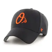 MLB Baltimore Orioles O's Black Baseball Cap MVP Cap 887738415784