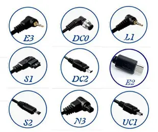 3.5mm 快門線 電子快門外接線 C1 C3 N1 N2 N3 轉接線 定時連接線【中壢NOVA-水世界】【跨店APP下單最高20%點數回饋】