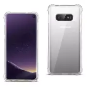 Reiko Samsung Galaxy S10 Lite (S10E) Clear Bumper Case with Air Cushion Protecti