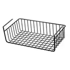 1PC Metal Kitchen Organizer Shelf Under Table Hanging Net Basket8519