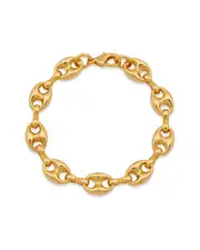 Savvy Cie 18K Plated Cowrie Shell Bracelet