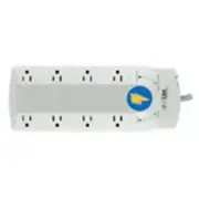 ITW Electronic Component Solutions M8KSU-60 Premier Series 8-Outlet AC Surgegate