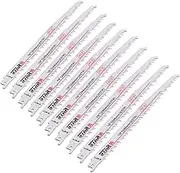 TF 10Pieces Reciprocating Saw Blades Set Sabre Saw Blade for Wood & Metal Demolition 240mm x 5TPI
