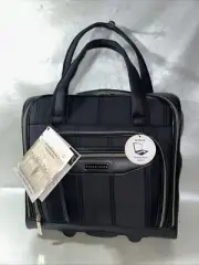 Max Studio 18 Rolling Workbook Underseater Luggage Quilted Black