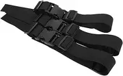 Alipis 3pcs High Chair Straps High Chair for Stroller Wagon Highchairs Replacement Safety Straps Pushchair Harness Belt Safety Harness Polyester Black