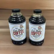 2x Trader Joe's Cold Brew Coffee Concentrate 100% Arabica Beans••••