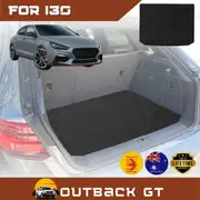 6D Diamond Car Boot Mat for Hyundai i30 (PD Hatch/Fastback)2017-2021 - Heavy Duty Carpet Liner
