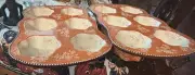 2 Count Temp-Tations By Tara Fall/Autumn Muffin Trays With Rack New!