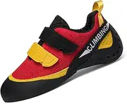 [ZHENSI] Rock Climbing Shoes Men Women Beginners Indoor Bouldering Training Shoes for Kids