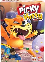 Goliath Picky Kitty - The Feed The Kitty His Veggies Before He Flips His Plate Game by