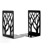 Metal Non-Slip Bookend Bracket Book Support Stand Animal Shaped Office Book -va