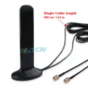 600-6000MHz 12dBi High Gain Omni Magnetic Sucker Antenna SMAGSM 4G 5G Antenna