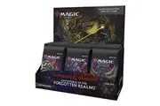 Magic: The Gathering Adventures in the Forgotten Realms Set Booster Box 30 Packs 360 Magic Cards, Black