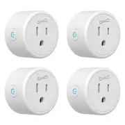 4 Pack Supersonic Mini WiFi Smart Plug Outlets SC-847SP Compatible Alexa Google