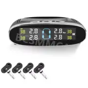 Solar TPMS Car Wireless Tire Pressure LCD Monitoring System 4 Internal Sensors (for: Volkswagen)