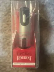 Houdini Rechargable Corkscrew Brand New In Packaging