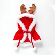 Clothes For Labubu Pendant Christmas Winter Hooded Deer Cloak Cloak