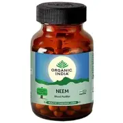 ORGANIC INDIA Neem 60 Capsules Ayurvedic Blood Purifier Anti Acne Skin Wellness