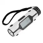 HB0 Flashlight LED Digital World Time Travel Alarm Clock Thermometer New