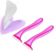 Baluue Women's Bikini Shaver Kit 3pcs Hair Razor Ladies Trimmer Body Hair Trimmer Random Color