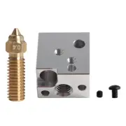 Extruder Hotend Heating Kit 0.4mm Brass Nozzle High Temperature Resistant1592