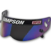 Simpson Safety 1023-17 Iridium Helmet Shield for X Bandit Diamondback Skull RX