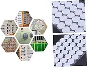 OFFIGAM 1000Pcs Hook and Loop Sticky Dots Self Adhesive Round Tape for Craft Projects Home Office School Use Strong Adhesive Easy to Peel Off
